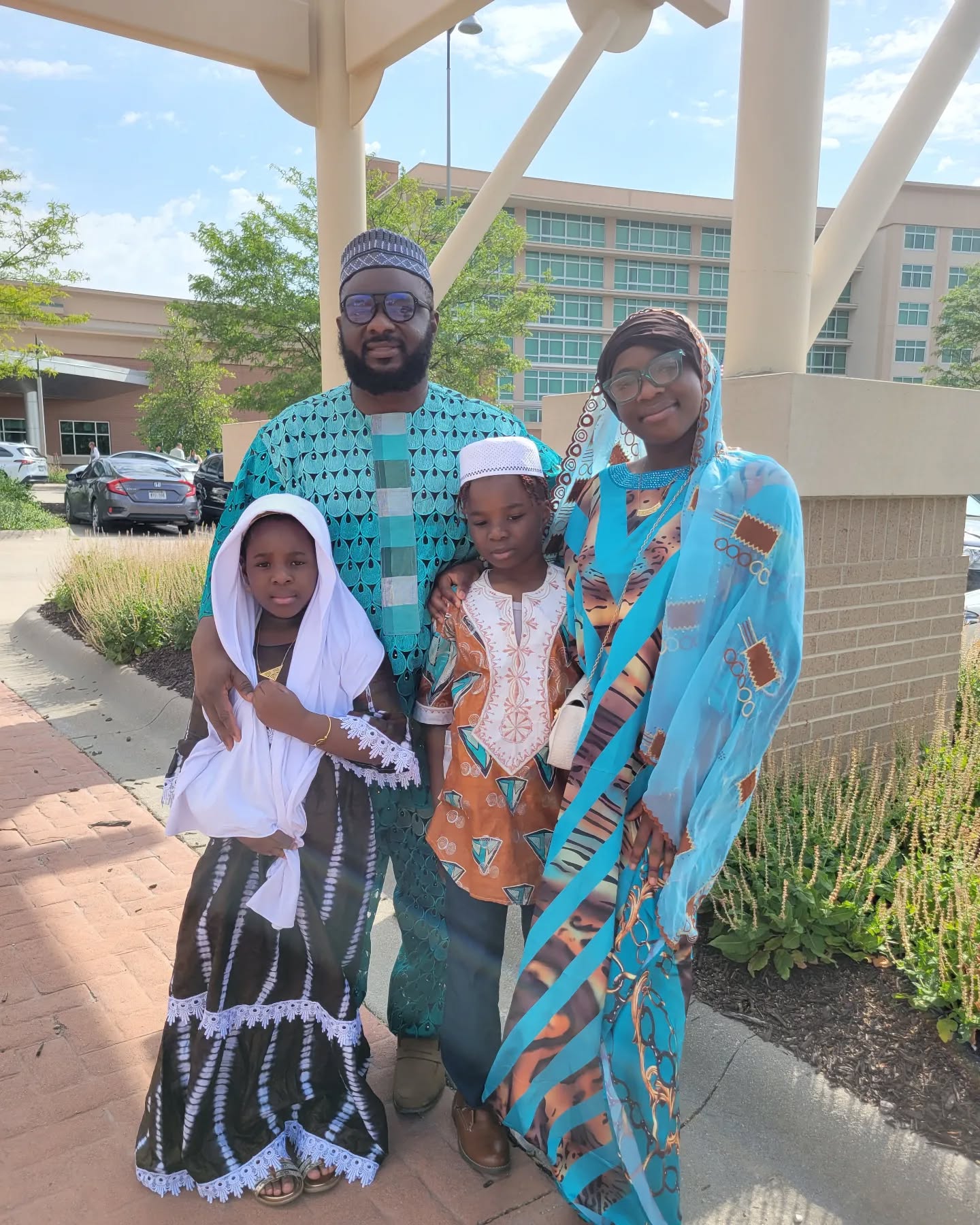 Glory to Allah SWT. Eid Mubarak to all my Muslims friends and family. Glory to the  one above that grant us health and life. #eidmubarak#daddytime