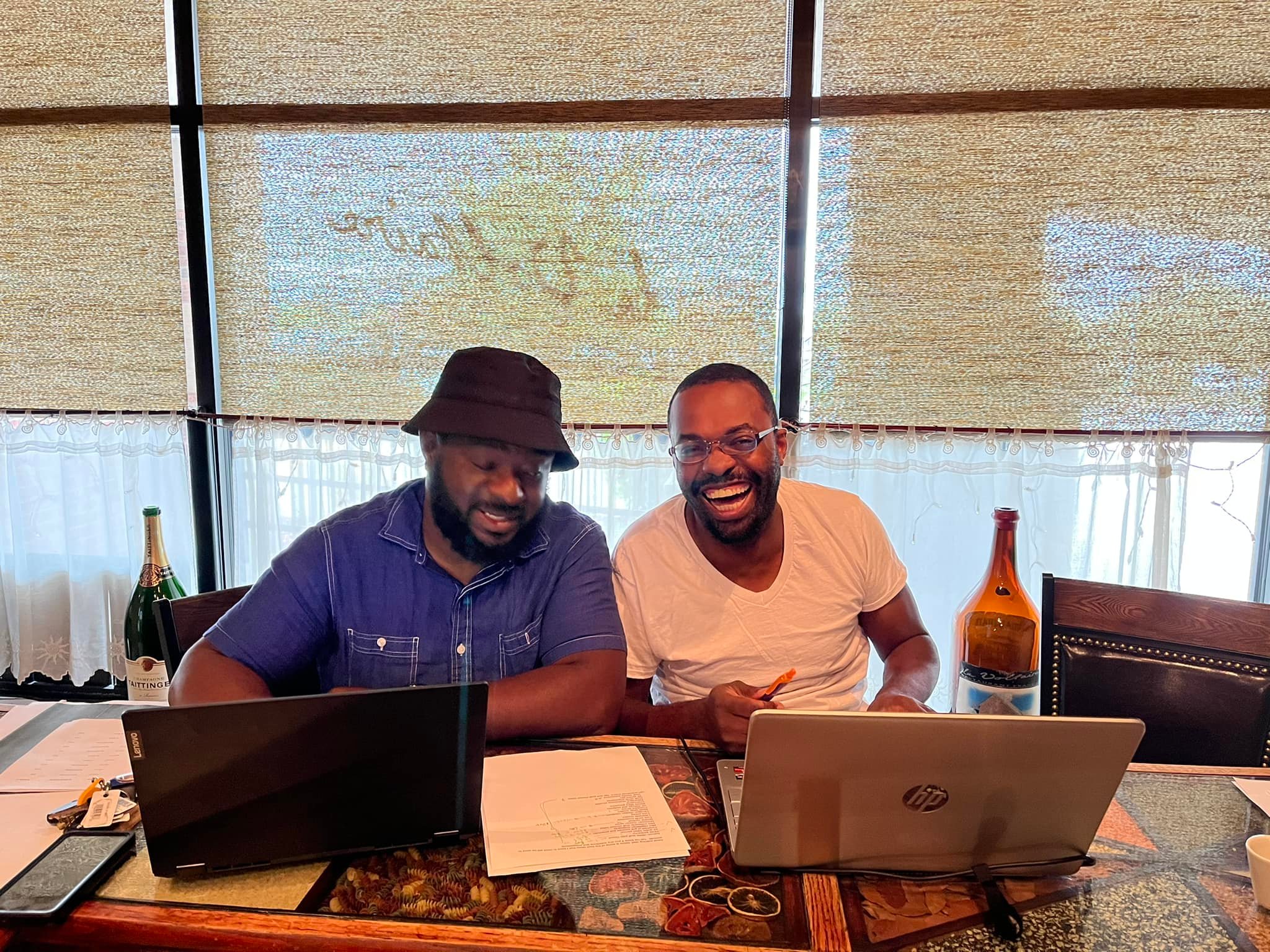 My brother Wilson Haitianswagger Calixte. Let’s make history in Omaha.  It is has been a long road from our humble beginnings as immigrants in this promise land. Thank you to all our supporters and Naysayers who did not see value in our heritage. #brotherhood #noexcuses #noego #thekaneko #afrocentric